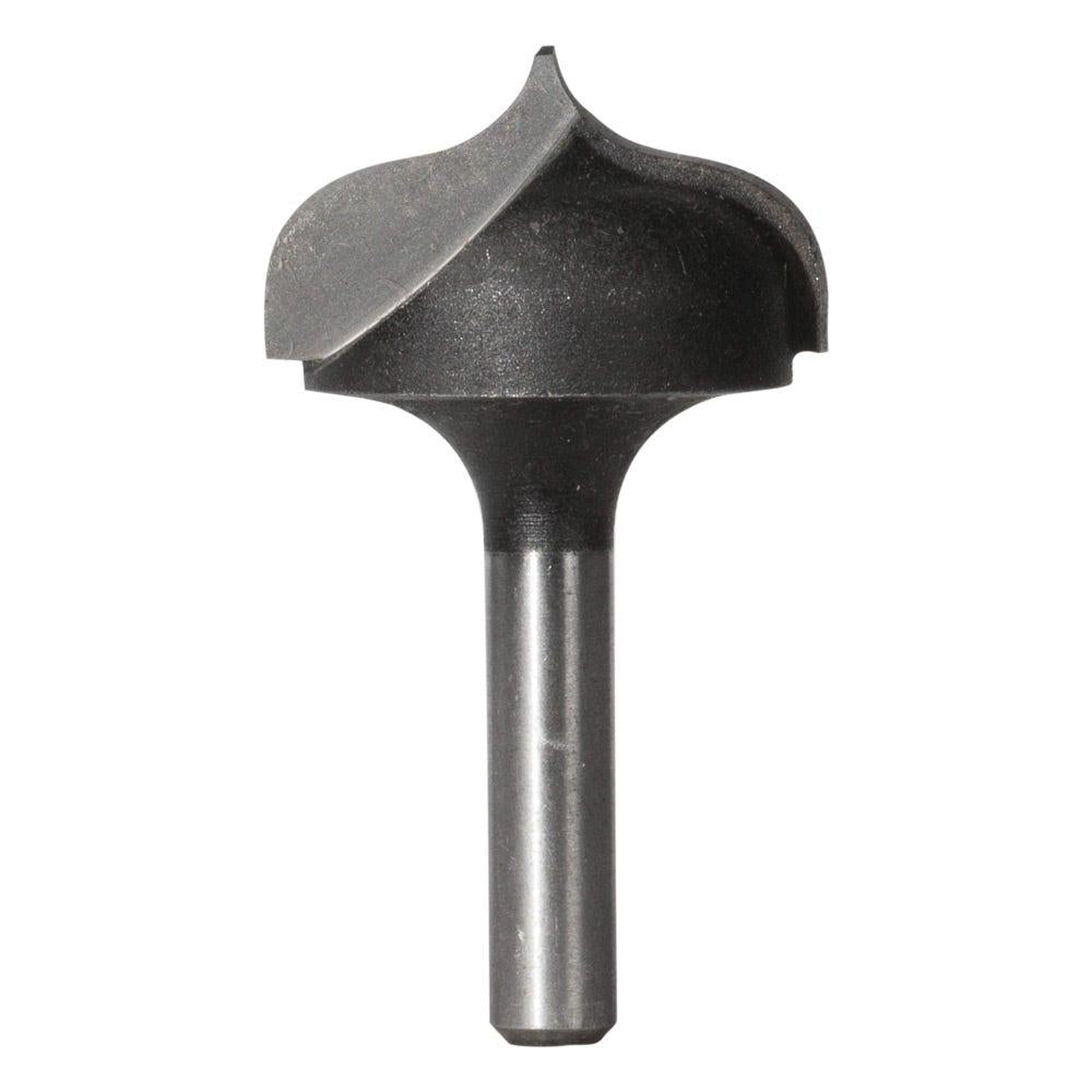 CARBITOOL Router Bit TCT Fine Point Ogee 1 4inch -Radius 1 4inch -Shank TF 7509