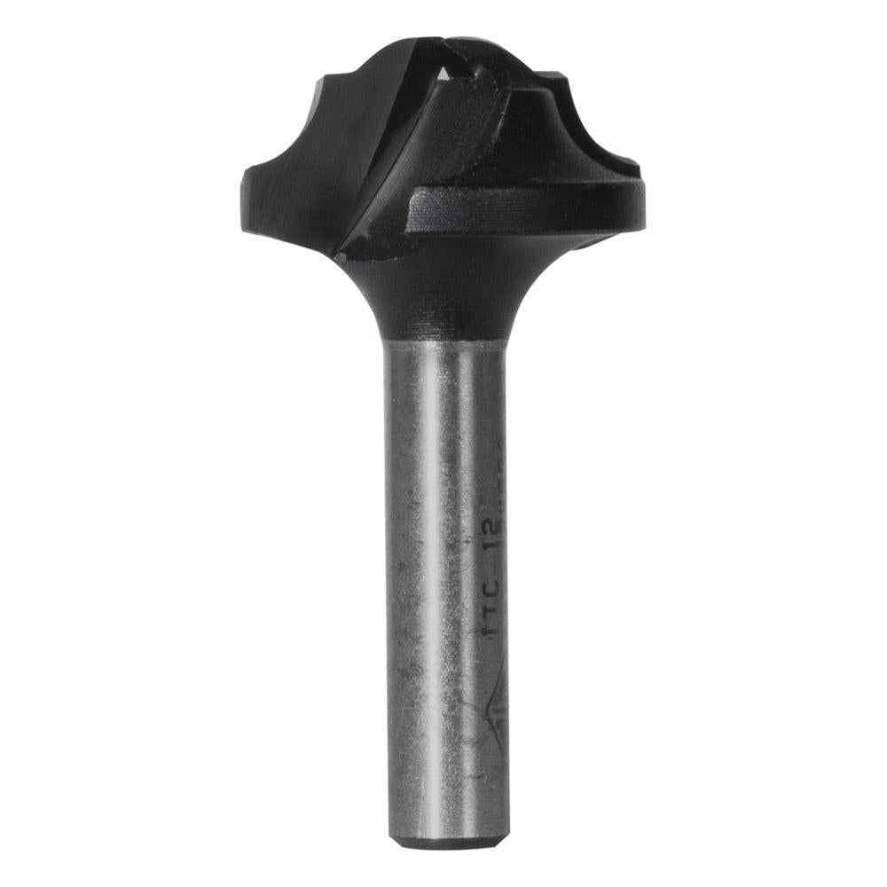 CARBITOOL Router Bit TCT Traditional Classical 3 16inch -Radius 1 4inch -Shank TTC 12