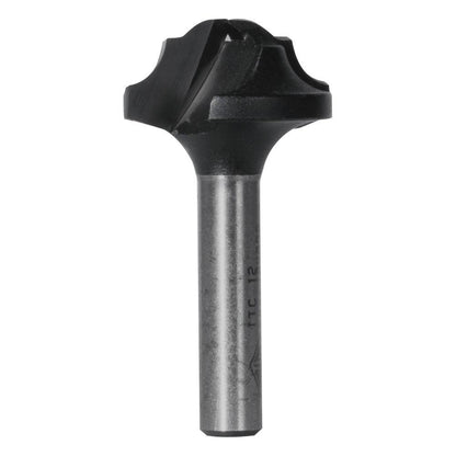 CARBITOOL Router Bit TCT Traditional Classical 3 16inch -Radius 1 4inch -Shank TTC 12