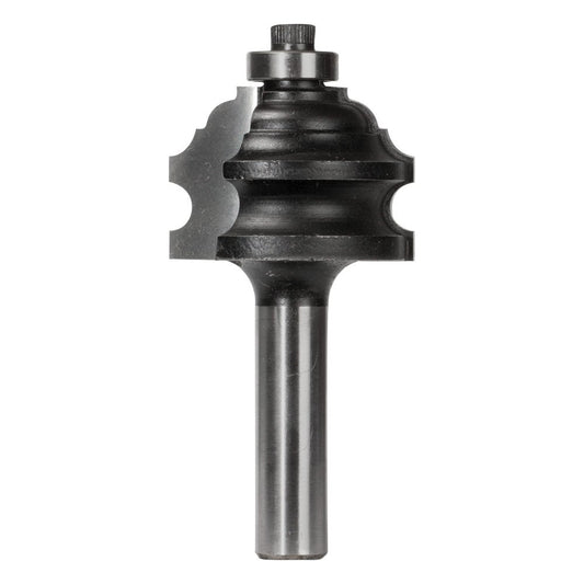 CARBITOOL Router Bit TCT Classical Combination w.Bearing 42mm-Diameter 1 2inch -Shank TCB 60 B 1 2