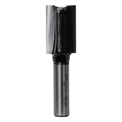 CARBITOOL Router Bit TCT Straight 12mm-Diameter 1 4inch -Shank T 212 M