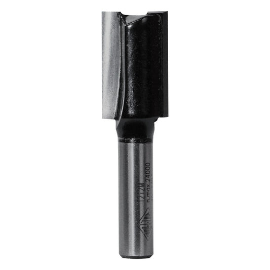 CARBITOOL Router Bit TCT Straight 12mm-Diameter 1 4inch -Shank T 212 M
