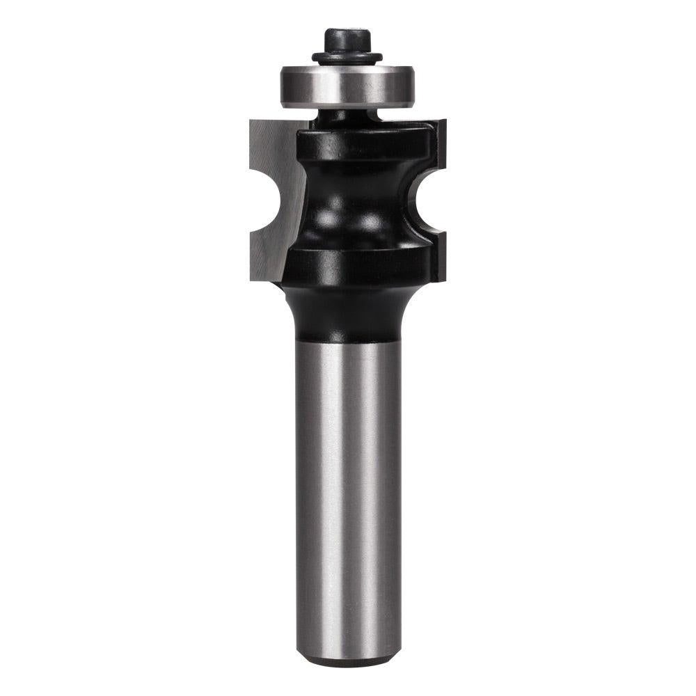 CARBITOOL Router Bit TCT Bullnose 7.1mm 1 2inch -Shank TBN 4 B 1 2