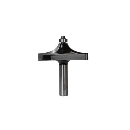 CARBITOOL Router Bit TCT Rounding Over Fillet w.Bearing 2.1 4inch -Diameter 1 2inch -Shank TEB 01 B 1 2