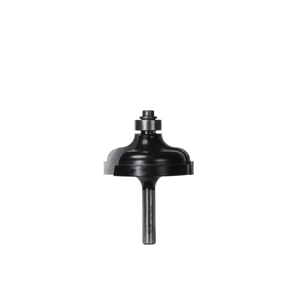 CARBITOOL Router Bit TCT Ogee w.Bearing 1 4inch -Radius 1 4inch -Shank T 7508 B