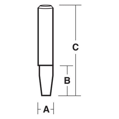 CARBITOOL Router Bit TCT Flush and 7-Degree Bevel Trimming Bit 1 4inch -Shank T 2614