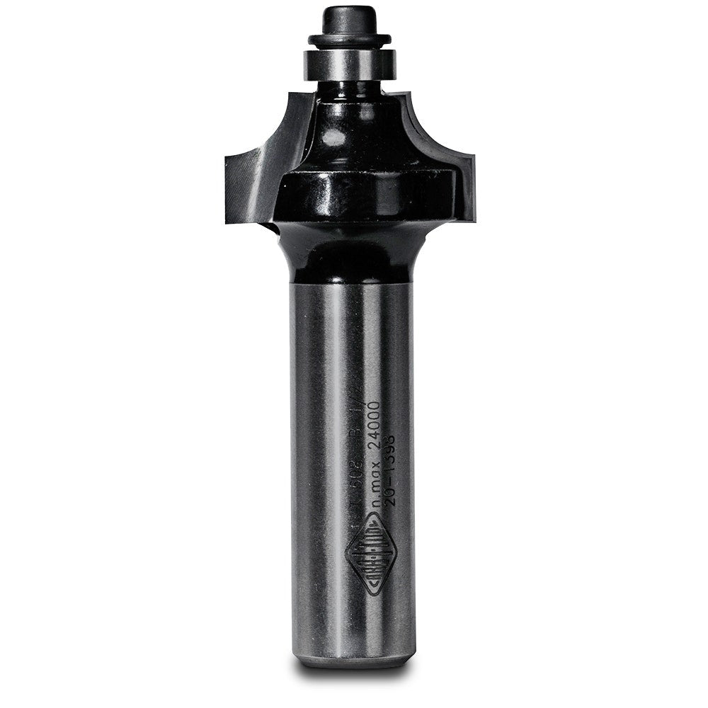CARBITOOL Router Bit TCT Beading w.Bearing 1 4inch -Radius 1 2inch -Shank T 608 B 1 2