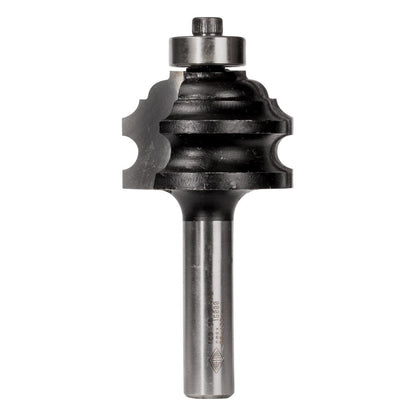 CARBITOOL Router Bit TCT Classical Combination w.Bearing 42mm-Diameter 1 2inch -Shank TCB 50 B 1 2