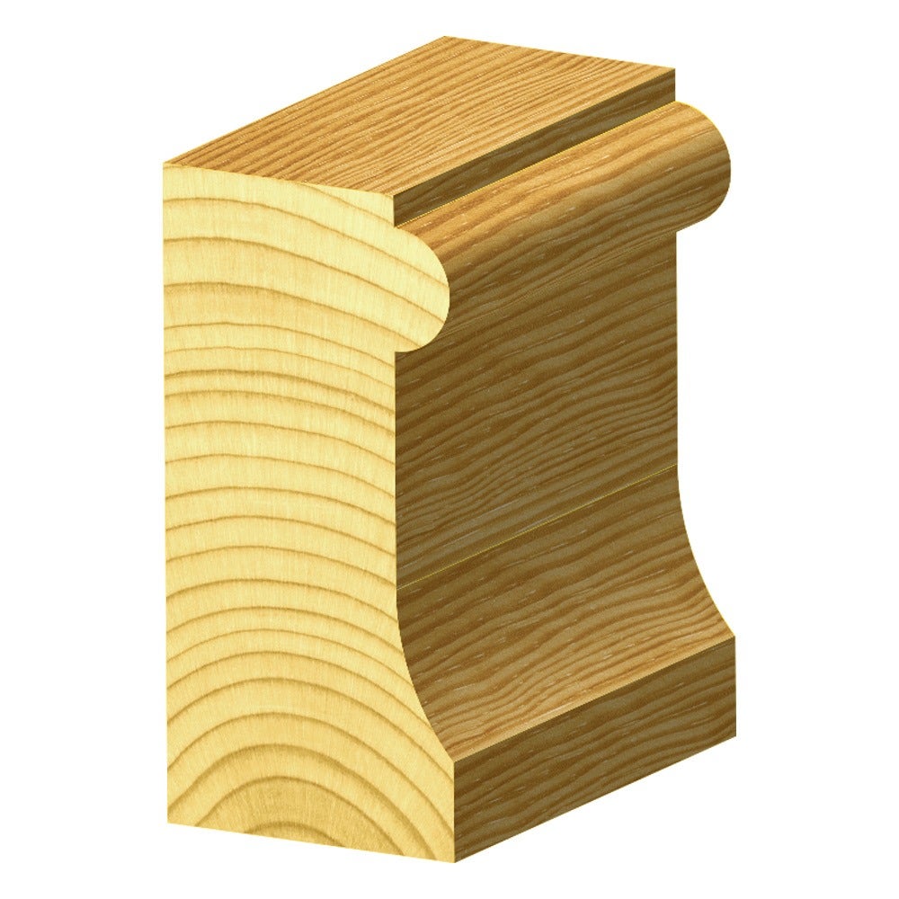 CARBITOOL Router Bit TCT Face Moulding 24mm-Diameter 1 2inch -Shank TFM 06 B 1 2