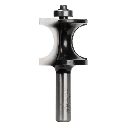 CARBITOOL Router Bit TCT Bullnose w.Bearing 26.2mm 1 2inch -Shank TBN 15 B 1 2