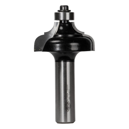 CARBITOOL Router Bit TCT Provincial w.Bearing 1 4inch -Radius 1 2inch -Shank TCR 16 B 1 2