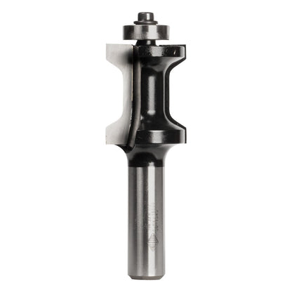 CARBITOOL Router Bit TCT Batten Mould 1.1 8inch -Diameter 1 2inch -Shank TBM 33 B 1 2