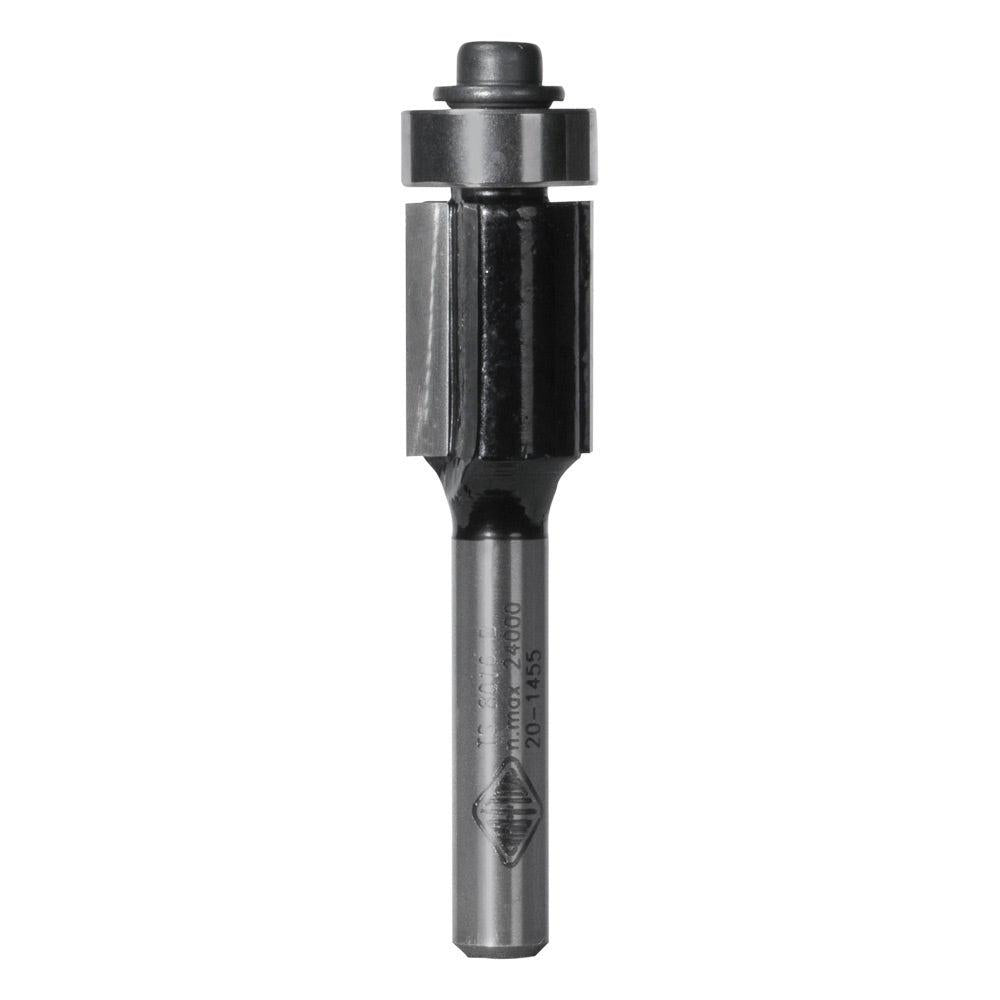 CARBITOOL Router Bit TCT Flush Trim w.Bearing 1 2inch -Diameter 1 4inch -Shank TS 8016 B