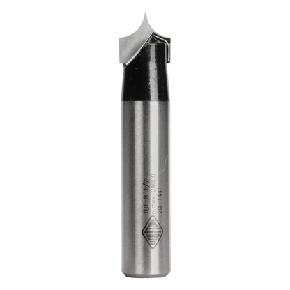 CARBITOOL Router Bit TCT Fine Point Beading 1 4-Radius 1 2inch -Shank TBF 8 1 2