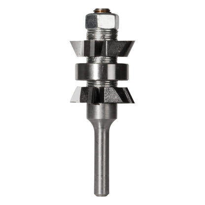 CARBITOOL Router Bit TCT 25-Degree Double Bevel Assembly 1.1 8inch -Diameter 1 4inch -Shank TDA 194.25 B