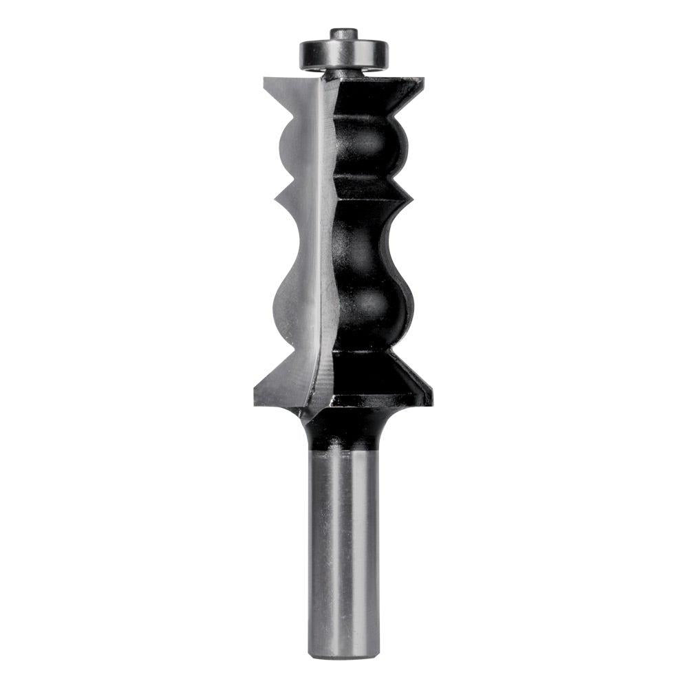 CARBITOOL Router Bit TCT Face Moulding w.Bearing 1.1 8inch -Diameter 1 2inch -Shank TFM 72 B 1 2