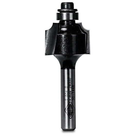 CARBITOOL Router Bit TCT Beading w.Bearing 1 8inch -Radius 1 4inch -Shank T 604 B