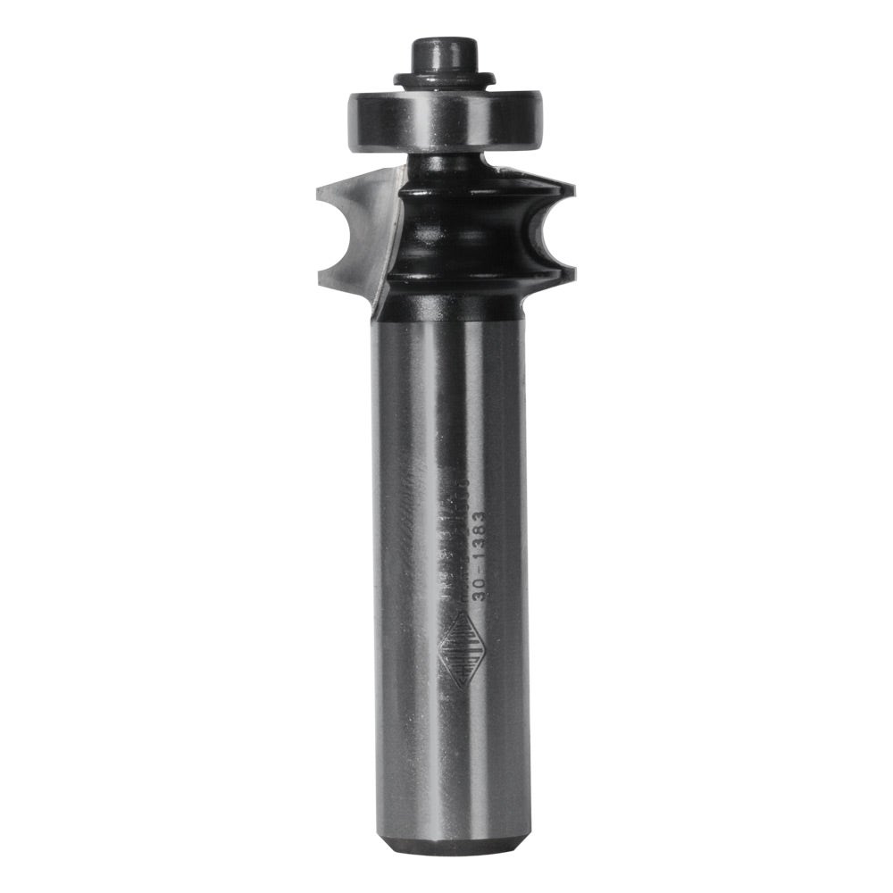 CARBITOOL Router Bit TCT Single Reed w.Bearing 5.5mm-Bead 1 2inch -Shank TRS 3 B 1 2