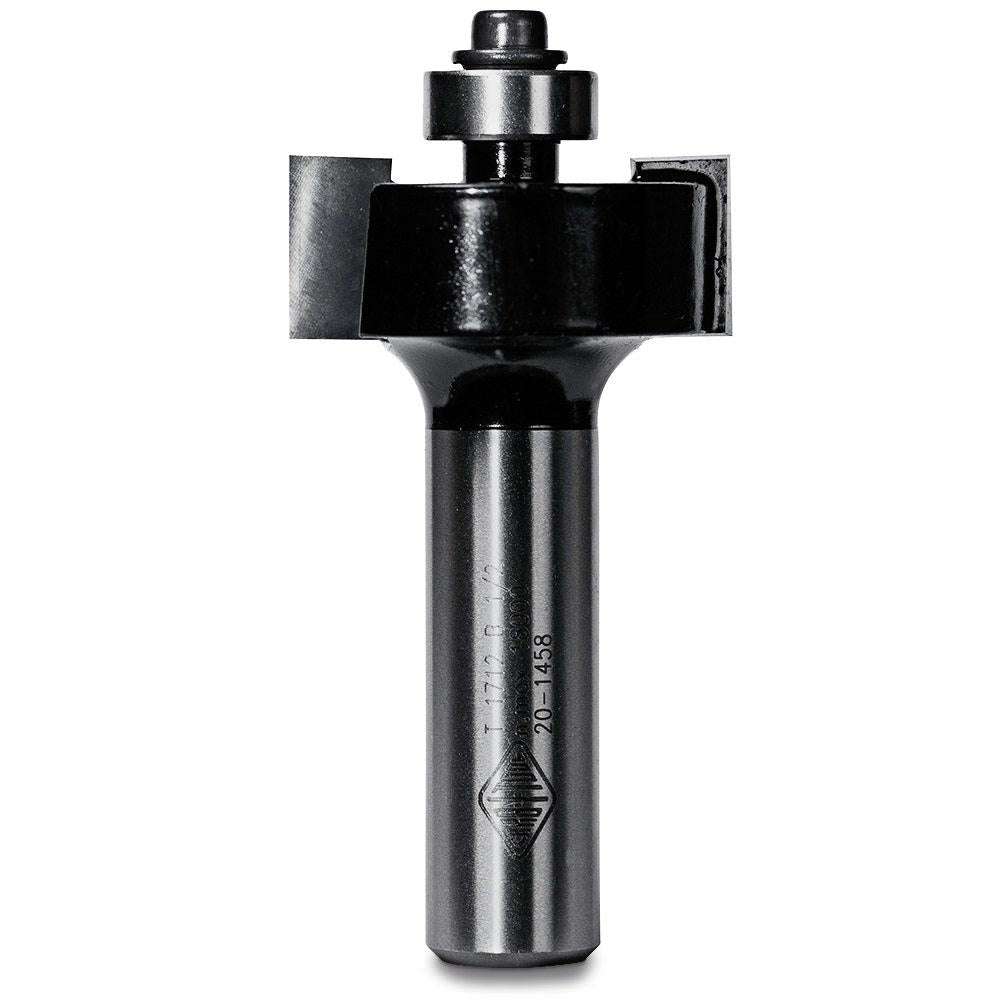 CARBITOOL Router Bit TCT Rebating 3 8inch Rebate 1 2inch -Shank T 1712 B 1 2
