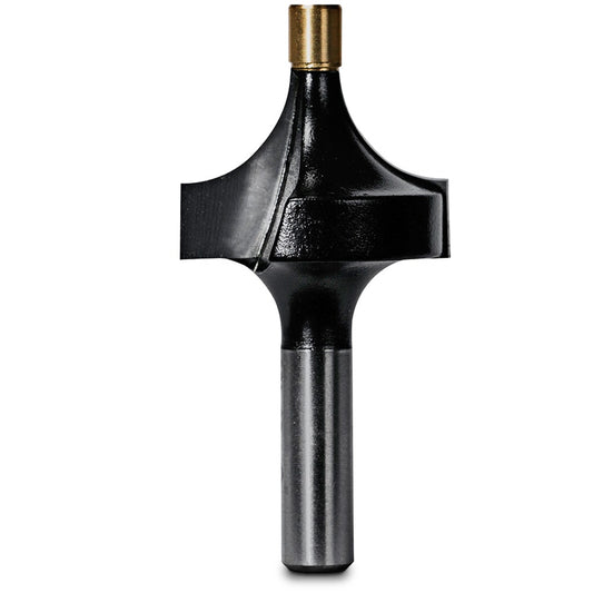 CARBITOOL Router Bit TCT Rounding Over Bit 3 8inch -Radius 1 4inch -Shank T 512