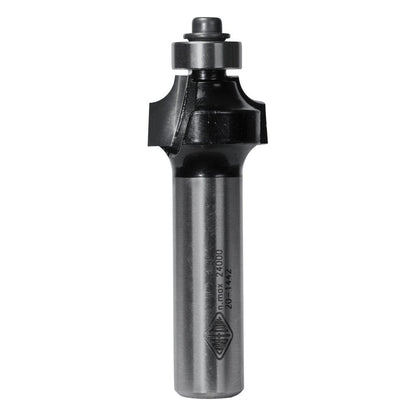 CARBITOOL Router Bit TCT Round Over 3 16inch -Radius 1 2inch -Shank T 506 B 1 2