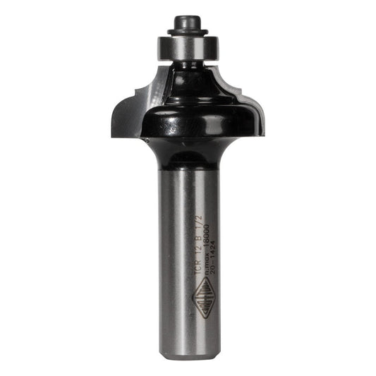 CARBITOOL Router Bit TCT Provincial w.Bearing 3 16inch -Radius 1 2inch -Shank TCR 12 B 1 2