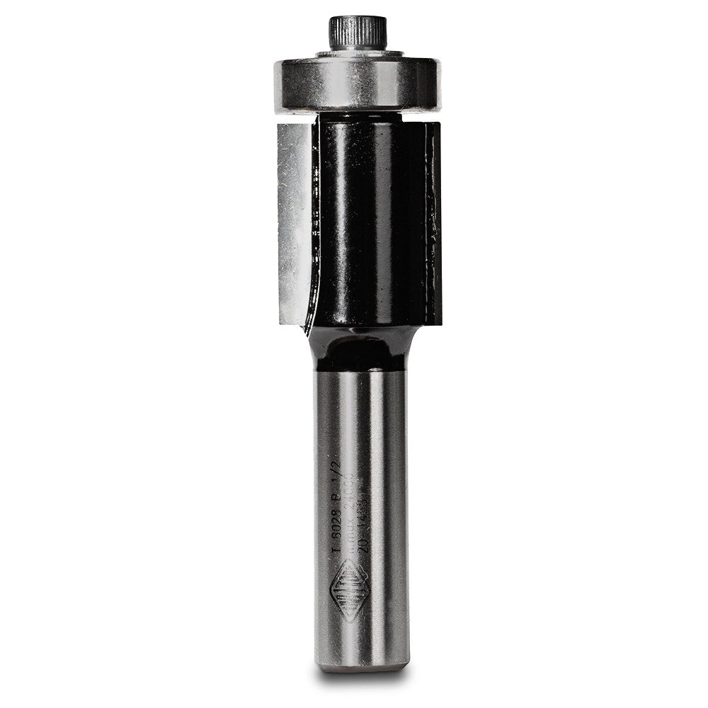 CARBITOOL Router Bit TCT Flush Trim 7 8inch -Diameter 1 2inch -Shank T 8028 B 1 2