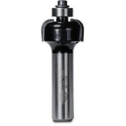 CARBITOOL Router Bit TCT Cove w.Bearing 1 4inch -Radius 1 2inch -Shank T 708 B 1 2