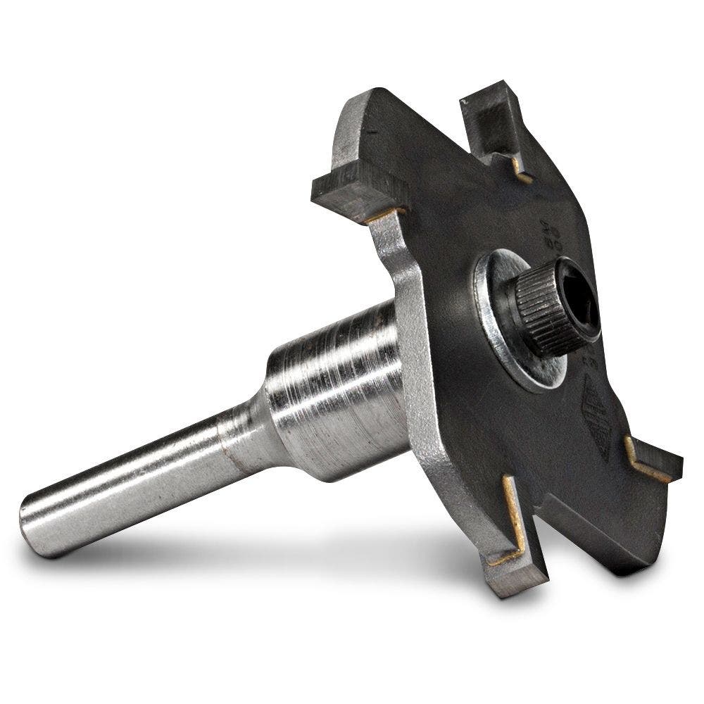CARBITOOL Router Bit TCT Slot Cutter Assembly 4.8mm-Slot 1 4inch -Shank TA 700-4.8 M