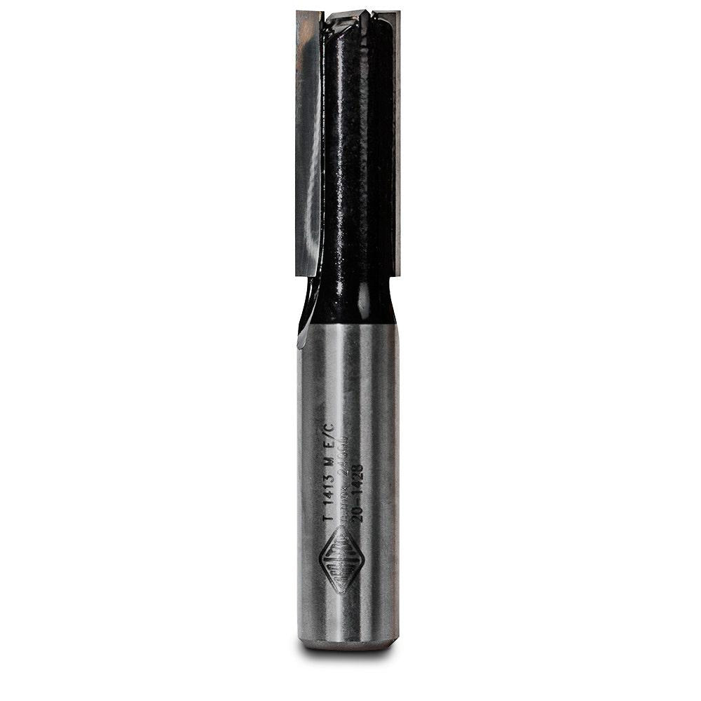 CARBITOOL Router Bit TCT Straight Router End Cutting 13mm-Diameter 1 2inch -Shank T 1413 M E C