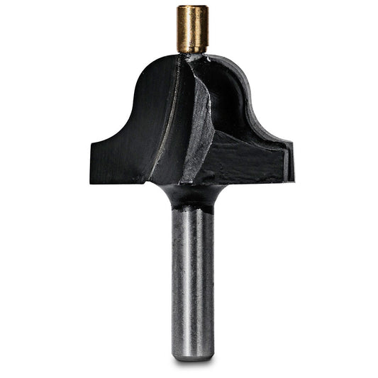 CARBITOOL Router Bit TCT Roman Ogee 1 4inch -Radius 1 4inch -Shank T 5708