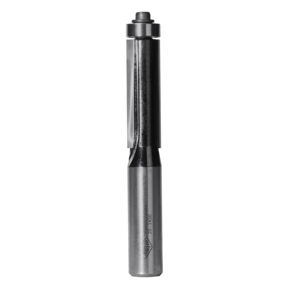 CARBITOOL Router Bit TCT Long Flush Trim w.Bearing 1 2inch -Diameter 1 2inch -Shank TX 8016 B 1 2