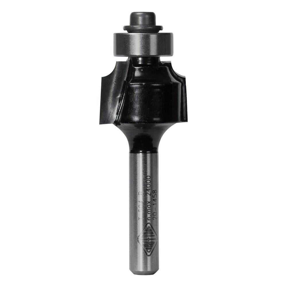 CARBITOOL Router Bit TCT Rounding Over Bit 1 8inch -Radius 1 4inch -Shank T 504 B