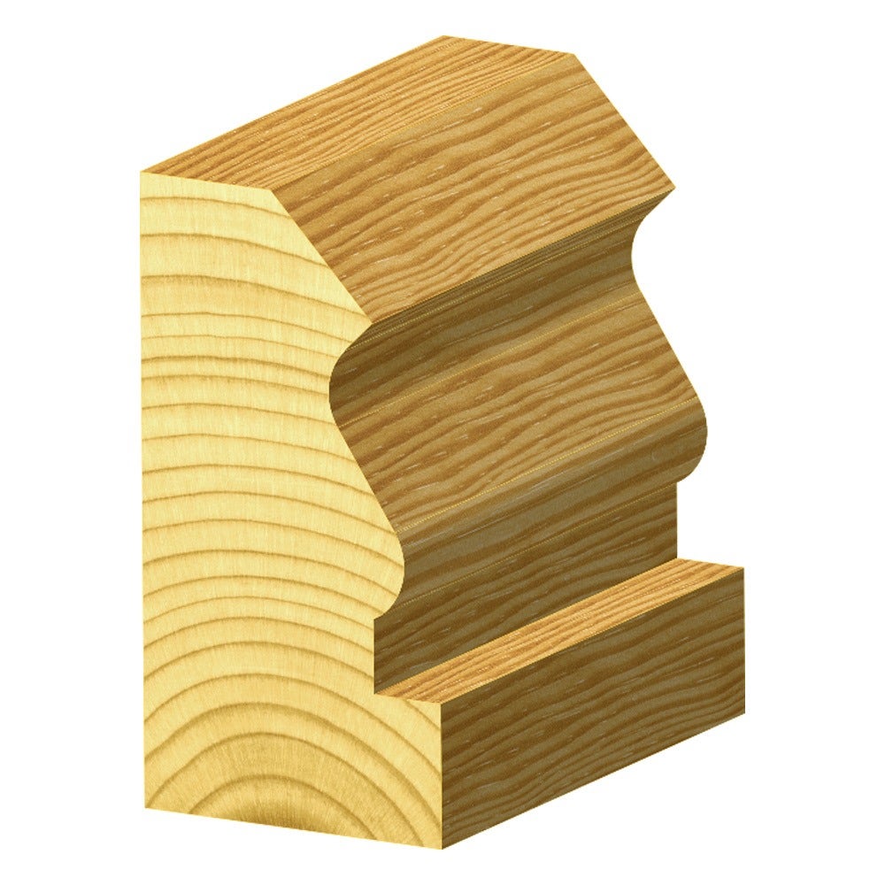CARBITOOL Router Bit TCT Face Moulding 1.3 4inch -Diameter 1 2inch -Shank TFM 30 B 1 2