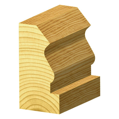 CARBITOOL Router Bit TCT Face Moulding 1.3 4inch -Diameter 1 2inch -Shank TFM 30 B 1 2