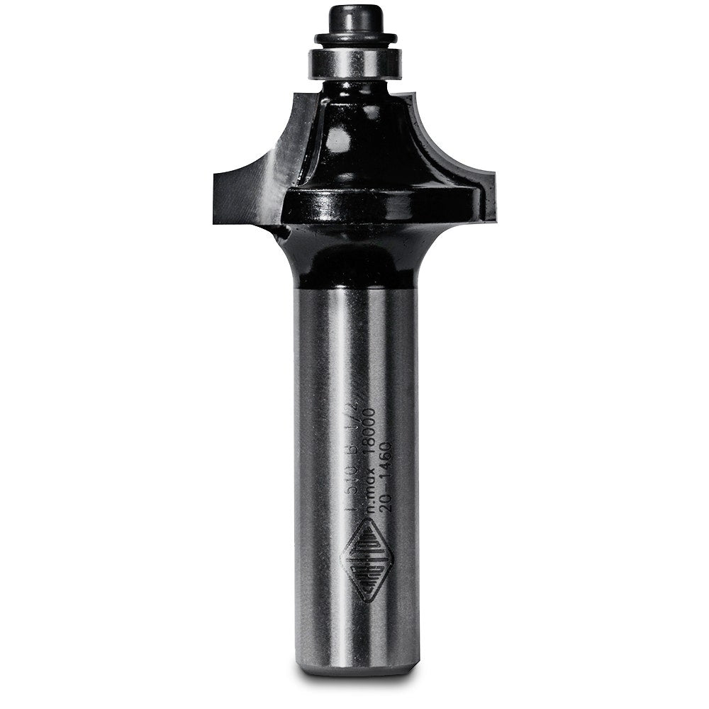 CARBITOOL Router Bit TCT Beading w.Bearing 5 16inch -Radius 1 2inch -Shank T 610 B 1 2