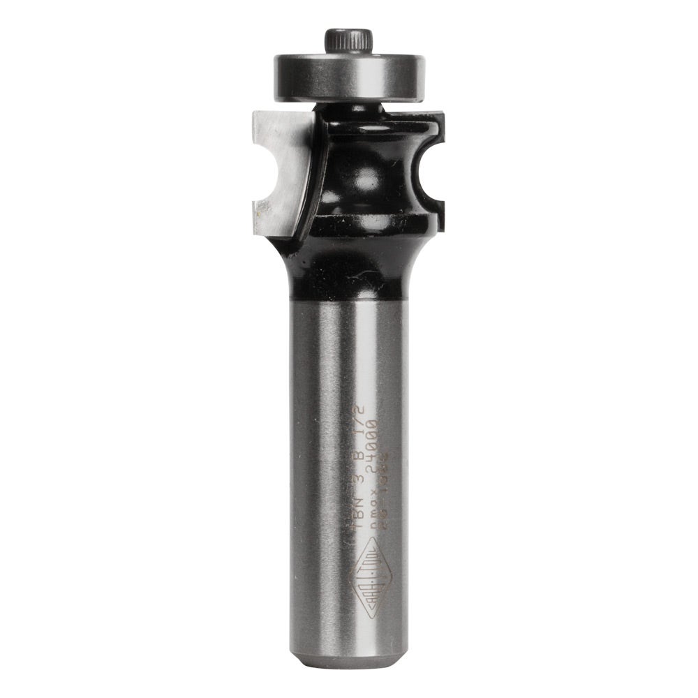 CARBITOOL Router Bit TCT Bullnose w.Bearing 5.5mm 1 2inch -Shank TBN 3 B 1 2