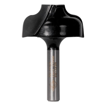 CARBITOOL Router Bit TCT Ogee Wide Flat Bottom 3 16inch -Radius 1 2inch -Flat 1 4inch -Shank TW 7506