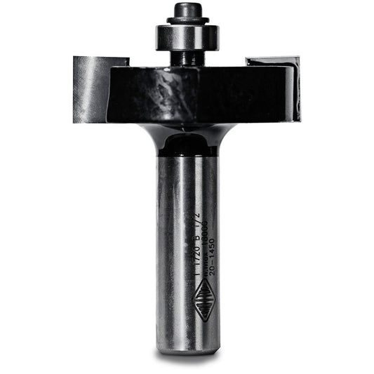 CARBITOOL Router Bit TCT Rebating 5 8inch Rebate 1 2inch -Shank T 1720 B 1 2