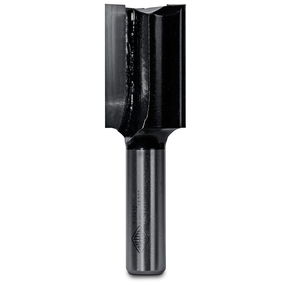 CARBITOOL Router Bit TCT Straight Router 1inch -Diameter 1 2inch -Shank T 1432