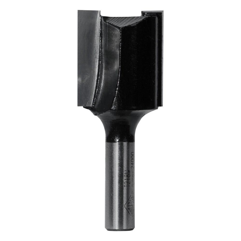 CARBITOOL Router Bit TCT Straight 18mm-Diameter 1 4inch -Shank T 218 M
