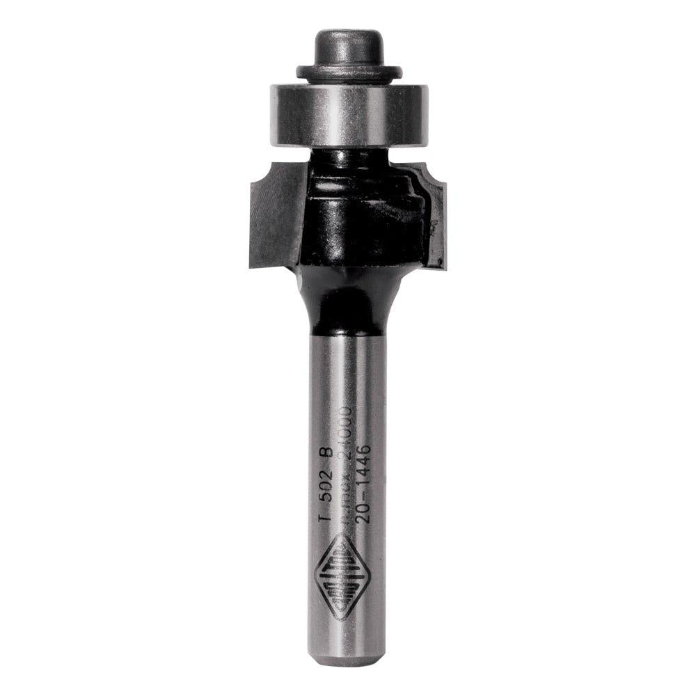 CARBITOOL Router Bit TCT Rounding Over 1 16inch -Radius 1 4inch -Shank T 502 B