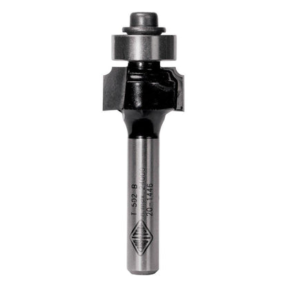 CARBITOOL Router Bit TCT Rounding Over 1 16inch -Radius 1 4inch -Shank T 502 B