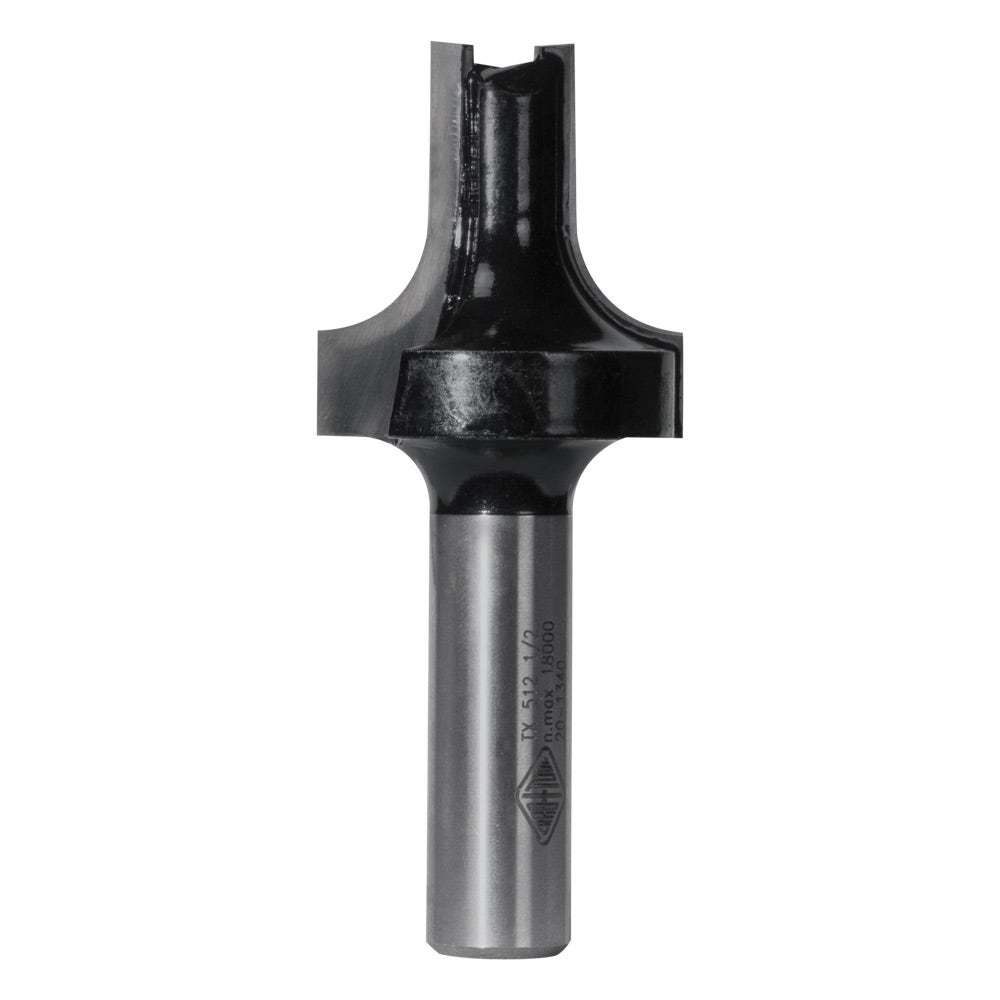 CARBITOOL Router Bit TCT Extended Rounding Over 3 8inch -Radius 1 2inch -Shank TX 512 1 2