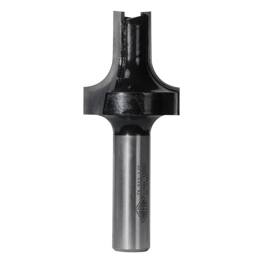 CARBITOOL Router Bit TCT Extended Rounding Over 3 8inch -Radius 1 2inch -Shank TX 512 1 2