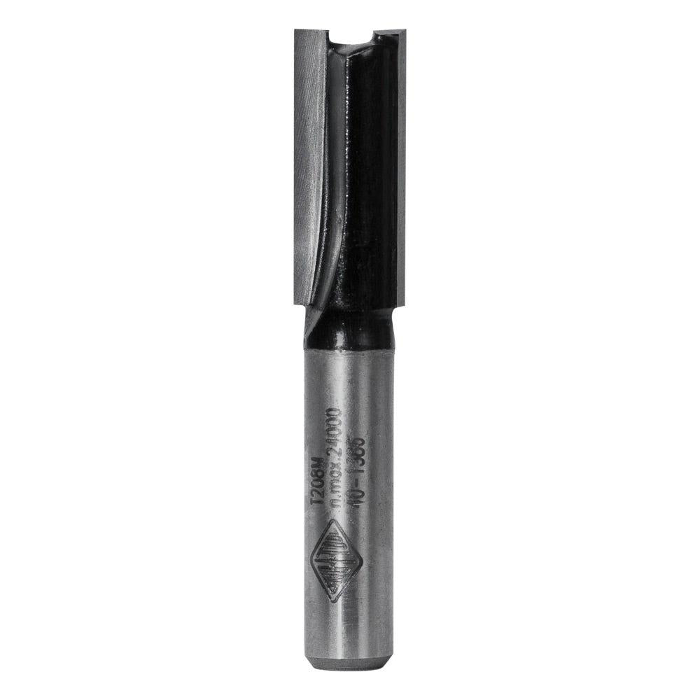 CARBITOOL Router Bit TCT Straight 8mm-Diameter 1 4inch -Shank T 208 M