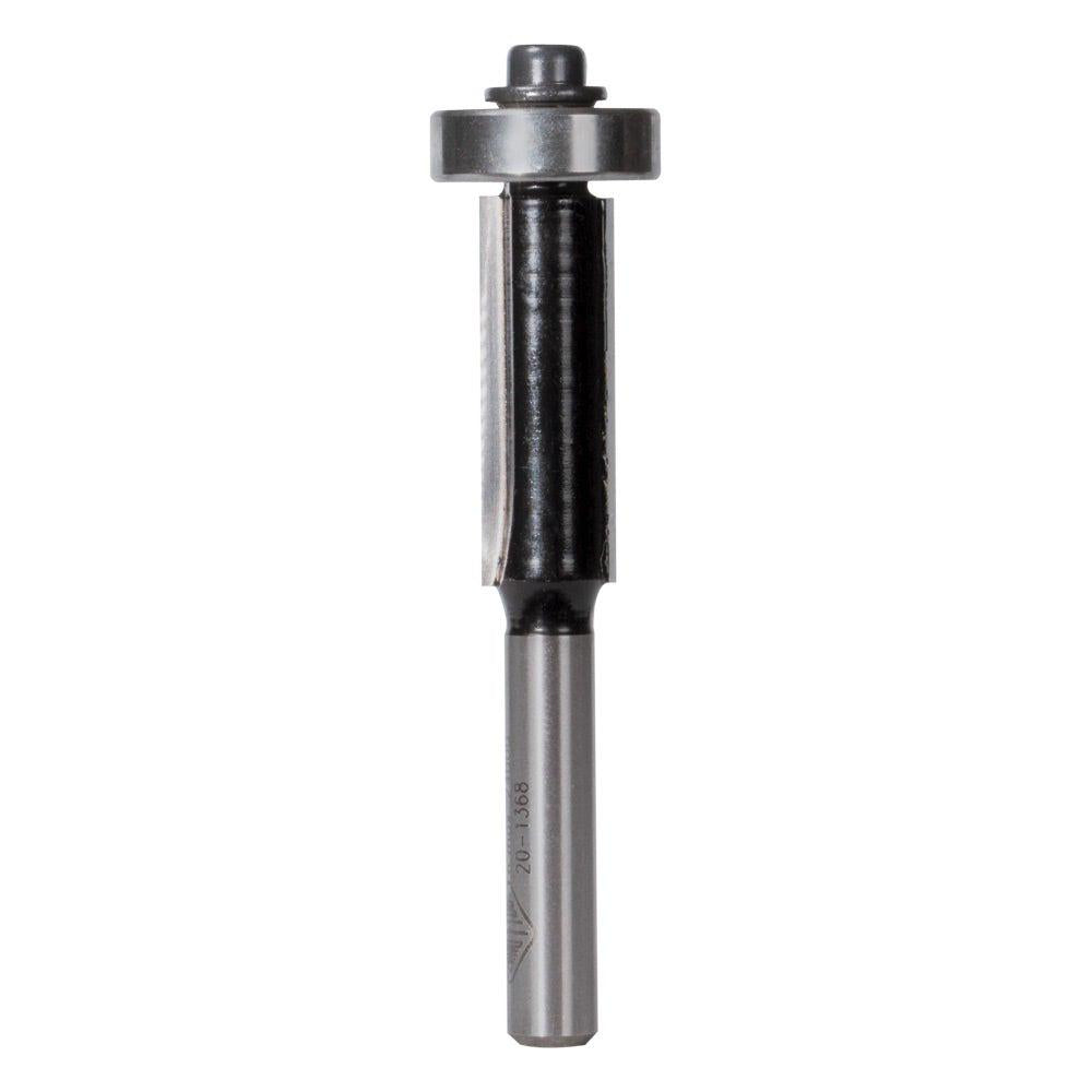 CARBITOOL Router Bit TCT Overhang Trim 3 8inch -Diameter 1 4inch -Shank TO 8012 B