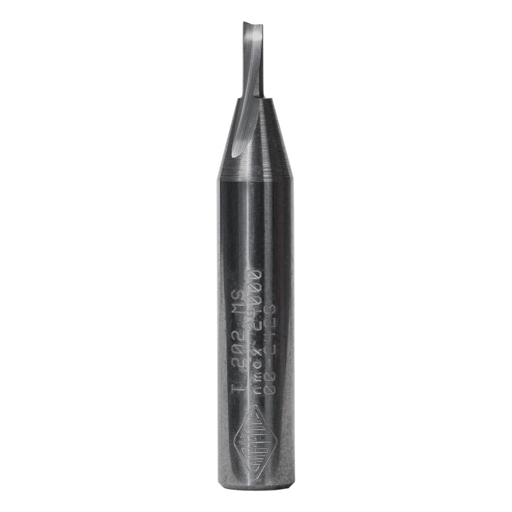 CARBITOOL Router Bit Solid Carbide Straight 3mm-Diameter 1 4inch -Shank T 203 MS