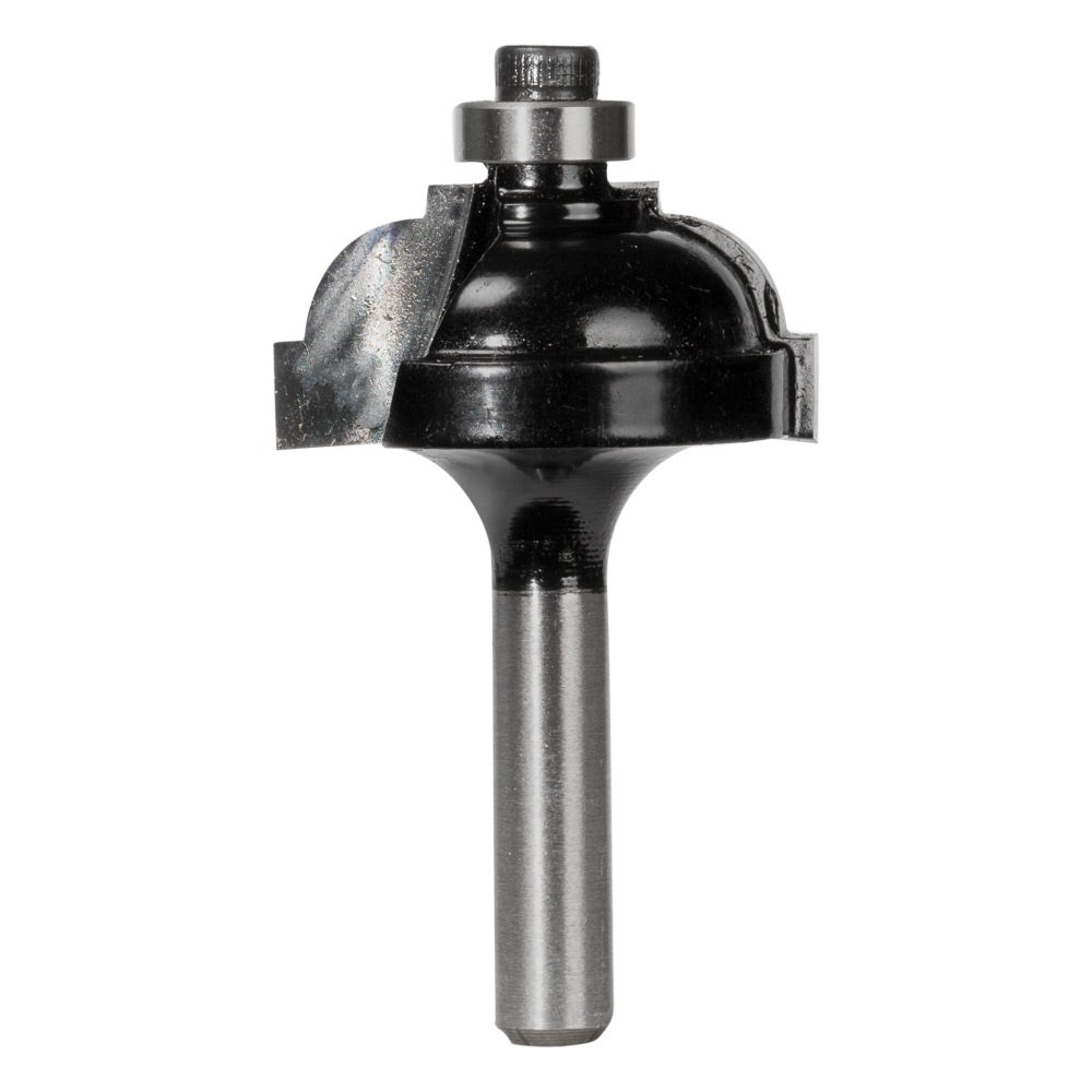 CARBITOOL Router Bit TCT Classical Cove w.Bearing 1 4inch -Radius 1 4inch -Shank TC 708 B