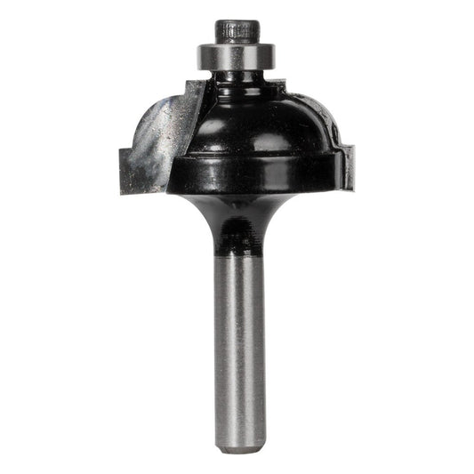 CARBITOOL Router Bit TCT Classical Cove w.Bearing 1 4inch -Radius 1 4inch -Shank TC 708 B